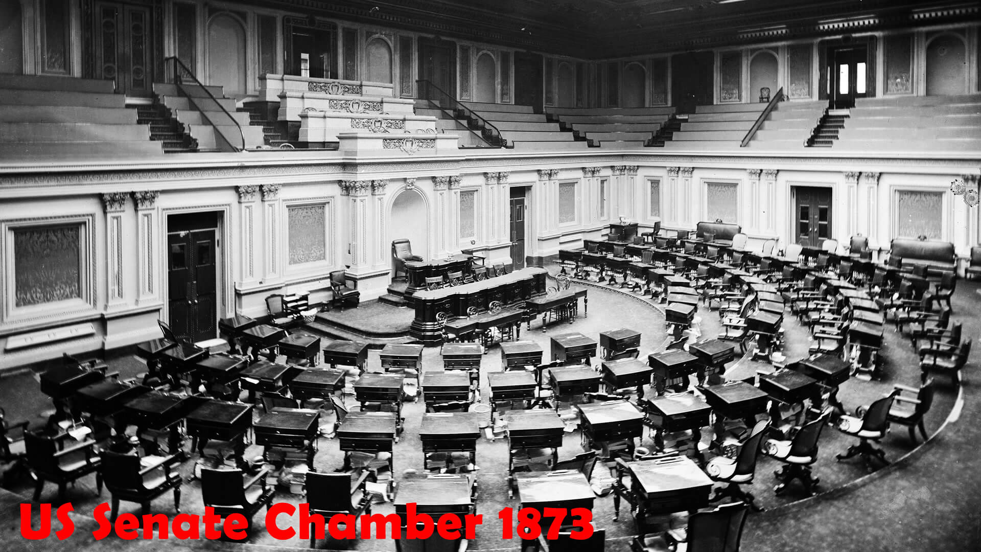 US Senate Chamber 1873